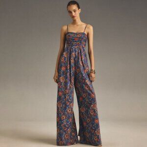 Anthropologie Hutch The Mabel Sleeveless Wide-Leg Jumpsuit